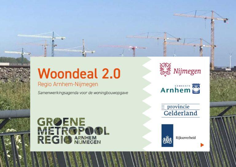 Voorblad geactualiseerde Woondeal Arnhem-Nijmegen